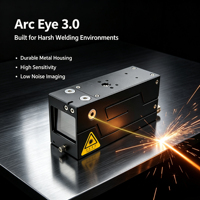 Sensor Laser Vision Arc Eye 3.0 Baru untuk Sel Pengelasan Robotik, Kamera Pemantau Pengelasan Industri dengan 30FPS 85W Piksel