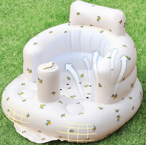 Sofá Inflable de Aprendizaje para Bebés y Niños Pequeños con Respaldo, Venta Caliente en TikTok para la Hora de Comer - Product Image 4
