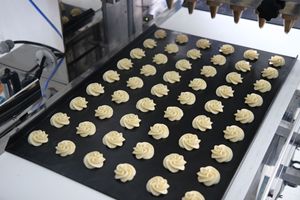 Machine à biscuits en acier inoxydable, machine automatique de fabrication de biscuits, machine à déposer des biscuits avec bande transporteuse - Product Image 5