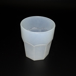 Color personalizado de plástico irrompible gárgaras vaso Octágono taza - Product Image 2