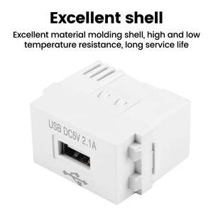 128 Тип USB адаптер питания 5V 2.1A USB зарядная панель электронное устройство Зарядное устройство USB модуль питания 220V адаптер преобразования розетки - Product Image 3