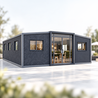 Maisons préfabriquées modulaires à structure en acier avec isolation thermique et aménagement flexible pour projets de logement locatif