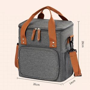 Reusable Office <b>Lunch</b> Bag Work School Picnic Beach Leakproof <b>Lunch</b> <b>Box</b> Freezable Cooler Bag <b>for</b> Men and <b>Women</b> - Product Image 4