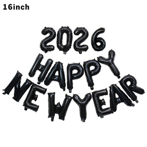 Wholesale Foil Ballons <strong>2026</strong> Happy New Year Theme Party Decoration <strong>Balloons</strong> Set Festival Party Decorations - Product Image 5