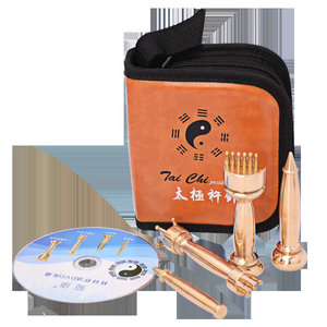Juego de 4 Agujas de Acupresión Tai Chi, Herramienta de Masaje, Cuchillo Gua Sha Reutilizable, Dispositivo de Terapia - Product Image 2