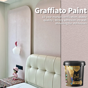 Pintura Elástica Impermeable y Transpirable Gamazine con Textura de Piedra, Revestimiento de Paredes para Interiores y Exteriores, Acabado Protector para Estructuras de Estacionamiento - Product Image 2