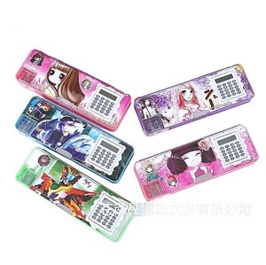 Exquis Unique <span class=keywords><strong>Calculatrice</strong></span> Étui À Crayons Dessin Animé Durable Multifonctionnel Étui À Crayons - Product Image 1