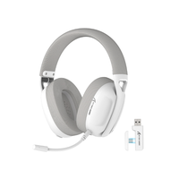 Attack Shark L80PRO Casque léger sans fil BT 2.4G Tri-mode avec microphone Casque de jeu pour ordinateur