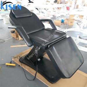 KISEN Modern Salon Luxury Beauty Salon Furniture Electric Spa Facial Treatment <b>Bed</b> Medical Facial Spa <b>Bed</b> Adjustable Massage <b>Bed</b> - Product Image 4