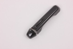 For 2018 2019 NEW <b>Door</b> Handle Cover-Black ABS Plastic Carbon Fiber Exterior Accessories <b>Trim</b> - Product Image 5