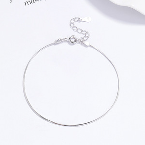 925 Sterling Bạc Rắn Xương Chuỗi Vòng Đeo Tay Bangle Cho Phụ Nữ <span class=keywords><strong>2025</strong></span> Mới Châu Âu Và Mỹ Ins Phong Cách Vòng Đeo Tay - Product Image 5