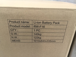 <span class=keywords><strong>Serie</strong></span> de Bajo Voltaje Deye Residential Ess RW-F16 51.2V 314Ah 16Kwh Lifepo4 Max. Paquete de 32 Baterías de Litio <span class=keywords><strong>en</strong></span> <span class=keywords><strong>Paralelo</strong></span> - Product Image 5