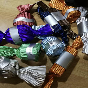 캔디 바/설탕 알루미늄 호일 롤 컬러 실버 알루미늄 호일 양각 인쇄 초콜릿 호일 포장지 - Product Image 4