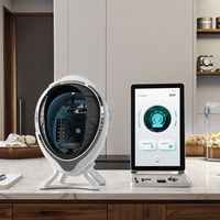 Analizador de Piel Digital Facial con IA, Detector de Humedad de la Piel de 8 Espectros, Control por iPad con Cámara HD, Uso Doméstico y Comercial