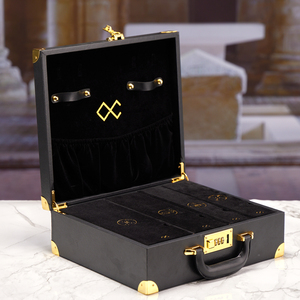 LOCKINK Ensemble de bondage en cuir avec valise Kit de bondage en cuir Ceinture Jeux de sexe Bondage Gear Bdsm Sex Toy Juguetes Sexuale - Product Image 5