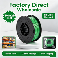 Filament d'imprimante 3D PLA 1,75 mm, bobine de 1 kg, faible odeur, faible déformation, sans obstruction, bonne adhérence des couches pour imprimante FDM, vente en gros