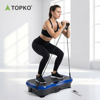 Plateforme vibrante brûle-graisses TOPKO US Warehouse, robuste et durable, pour la maison