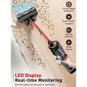Aspirateur sans fil pour la maison, les hôtels, le nettoyage en profondeur, aspirateur-balai sans fil, batterie sèche, garage, stock local américain, livraison rapide - Product Image 5