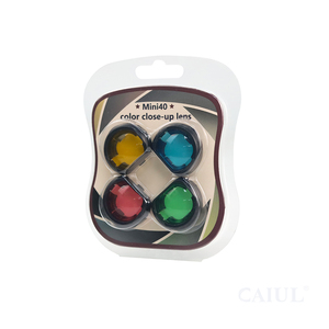 Caiul-Ensemble d'objectifs à filtre rétro exclusif, objectif instantané 4 couleurs pour appareil photo <span class=keywords><strong>Fujifilm</strong></span> Instax Mini <span class=keywords><strong>40</strong></span>, mode AF à mise au point fixe, interface Fuji - Product Image 5