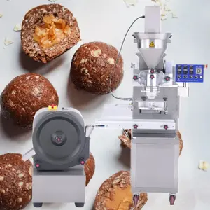 Bekin 2023 Hot Sale Filled Protein Ball Making Machine Stuffed Chocolate Balls Encrusting and Rounder Machine Supplier Price