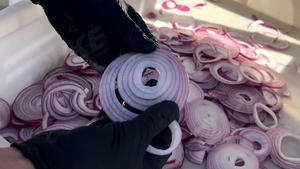 Macchina Automatica per Confezionamento IKE <span class=keywords><strong>Onion</strong></span>, Linea di Lavaggio a Bolle per Frutta Secca, Sterilizzatore Alimentare, Lavorazione di Caramelle, Verdure e Frutti di Mare - Product Image 3