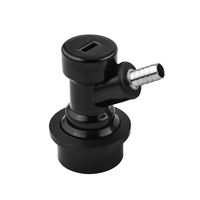 Connecteur de fût de bière distributeur serrure à billes fût déconnecter les connecteurs de liquide/gaz 1/4 ''5/16" pour serrure à bille fût écrou pivotant Homebrew