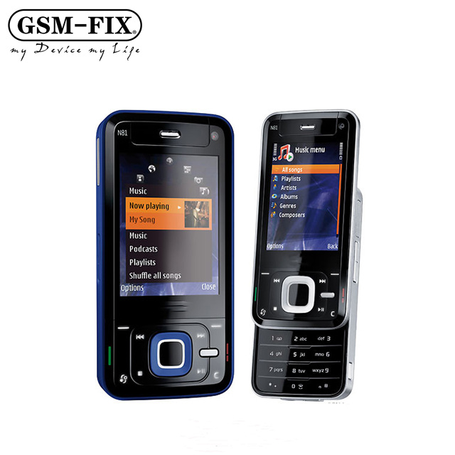 GSM-FIX N81 Original Factory Unlocked Cheap Classic Slider Cell Phone