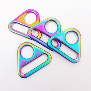 Hebilla de Conexión para Correa de Bolso con Anillos Triangulares Planos y un Orificio, Venta al por Mayor - Product Image 5