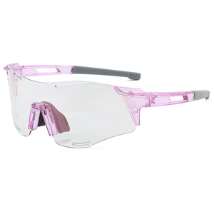Venta al por mayor de alta calidad al aire libre bicicleta ciclismo fotocromático gafas de sol a prueba de viento correr Unisex deporte gafas de sol <span class=keywords><strong>Lentes</strong></span> De Sol - Product Image 4