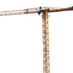 Zoomlion Tower Crane 8 ton mobile portable QTZ80 tower crane with excellent stability