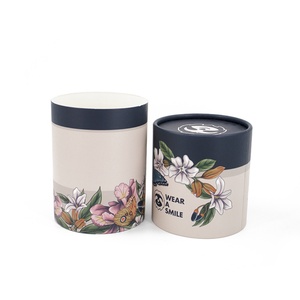 Tube en carton rond biodégradable et recyclable de qualité alimentaire personnalisé pour l'emballage de café, de thé et de poudre de matcha - Product Image 4