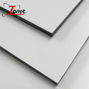 Panneau composite en aluminium TOME 3 mm (Alucobond) avec service de découpe de <span class=keywords><strong>film</strong></span> PE pour les murs extérieurs des bâtiments - Product Image 1