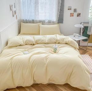 Juego <span class=keywords><strong>de</strong></span> Ropa <span class=keywords><strong>de</strong></span> Cama <span class=keywords><strong>de</strong></span> Poliéster 100% Transpirable Teñido con Hilo, Sábanas Cepilladas Personalizadas, Funda <span class=keywords><strong>de</strong></span> Edredón Barata al por Mayor <span class=keywords><strong>de</strong></span> Fábrica - ¡Gran Oferta! - Product Image 2