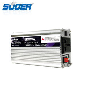 Hot bán 1.5KVA DC AC xe nhà biến tần 12 Volt điện 600W đỉnh đầu ra tần số duy nhất 50Hz sửa đổi sine biến tần chuyển đổi - Product Image 6