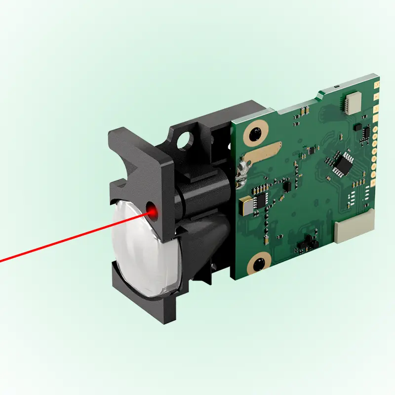 LDJ Laserzähler Laser-Distanzsensor mit TTL-Ausgang Laser-Distanzmessungs-Sensormodul Laser-Distanzsensor 100 m