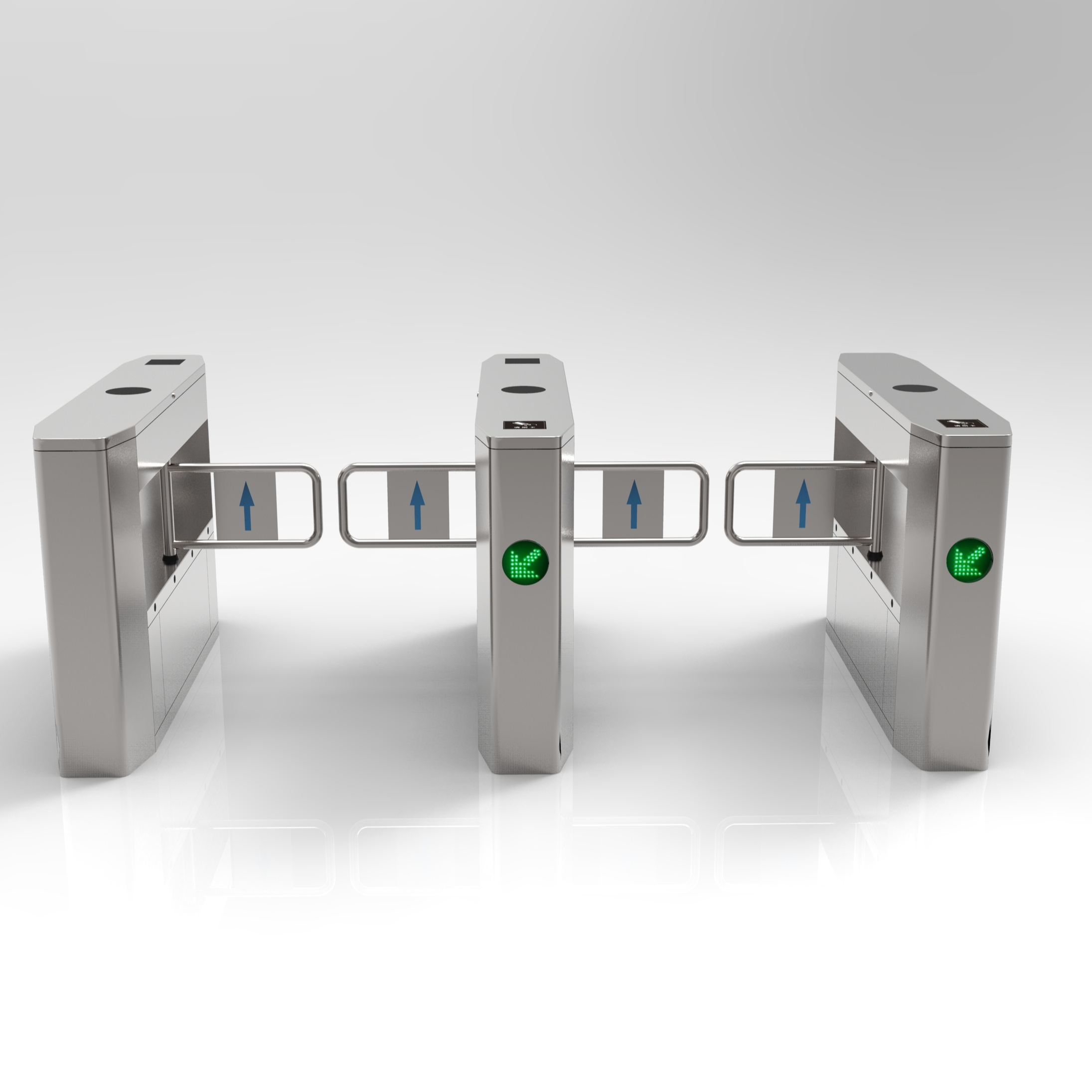 Турникет с автоматическим управлением доступом, вращающиеся барьерные ворота для входа в супермаркет