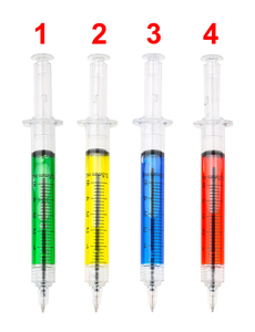 Bolígrafos Creativos con Forma de Jeringa Realista, Lindos Bolígrafos con Punta de Inyección, con Logotipo Personalizado Impreso en Plástico, Regalo - Product Image 6