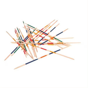 Vente en gros Bâton de ramassage de jeux d'extérieur en bois <span class=keywords><strong>Mikado</strong></span> géant pour enfant - Product Image 4