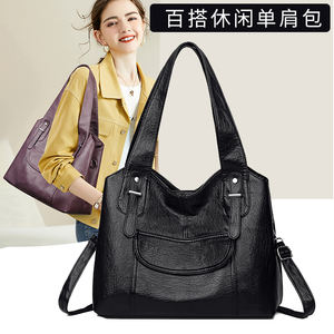 Sac fourre-tout pour femme de grande capacité et de haute qualité. La doublure est en polyester. Sac à main de créateur.9051 - Product Image 2