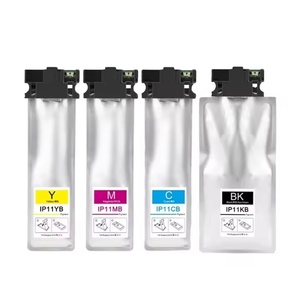 Bolsa de Tinta Pigmentada Supercolor IP11B IP11KB IP11CB IP11MB IP11YB con Chip de un Solo Uso para Impresora Epson PX-S887 PX-M887F - Product Image 1