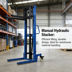 Gerbeur manuel hydraulique de haute qualité 1,6 m 2 m CTY pour entrepôt 0,5T 1T 2T, transpalette manuel - Product Image 3