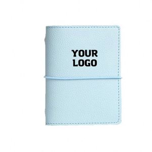 <b>A5</b> Notebook Mini Ledger Portable <b>Notepad</b> Hard Shell Loose Leaf Notebook Custom Logo Diary Sketchbook Binder - Product Image 1