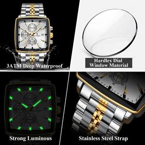 Montre-bracelet pour homme POEDAGAR 866, chronographe, date, acier inoxydable, montre pour homme tendance, étanche, lumineuse, montres à quartz pour homme, Reloj - Product Image 6
