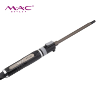 Fer à boucler professionnel à baril fin et souple, température numérique LCD, double tension 110-240V, petit boucleur électrique MCH en spirale