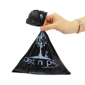 Custom Eco-Friendly Biodegradable Dog Poop <b>Bag</b> Dispenser Simple Design Plastic <b>Compostable</b> Pet Waste Disposal Supplies Unscented - Product Image 6