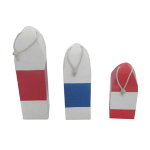 Galleggianti da Pesca in Legno Vintage, Boa da Pescatore, Boa Marina in Legno Stile Mediterraneo, Decorazione per la Casa, Oggetto di Scena per Studio Fotografico, Ornamenti da Scaffale - Product Image 5