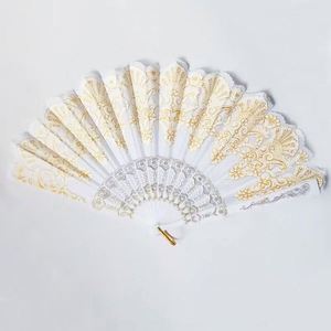 พัดไม้ไผ่พับได้ลายเพ้นท์สไตล์รัก ลดราคาพิเศษ สำหรับงานแต่งงาน ตกแต่งบ้าน ธีมดนตรี เหมาะสำหรับใช้ในงานโปรโมชั่น - Product Image 5