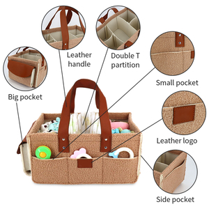 TEDDY bé tã Caddy tổ chức-Xe tã Caddy, xách tay tote tã túi lưu trữ cho vườn ươm của bạn, thay đổi bảng - Product Image 4