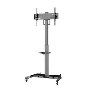 แท่นวางทีวีหมุนได้พร้อมล้อ # BT-TVSH13ปรับระดับความสูงได้สูงได้ทันสมัยมาก32-70" - Product Image 4