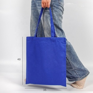 Sac fourre-tout en toile de coton vierge avec logo personnalisé, impression numérique, teinture écologique, design à poignées, idéal pour cadeaux - Product Image 6